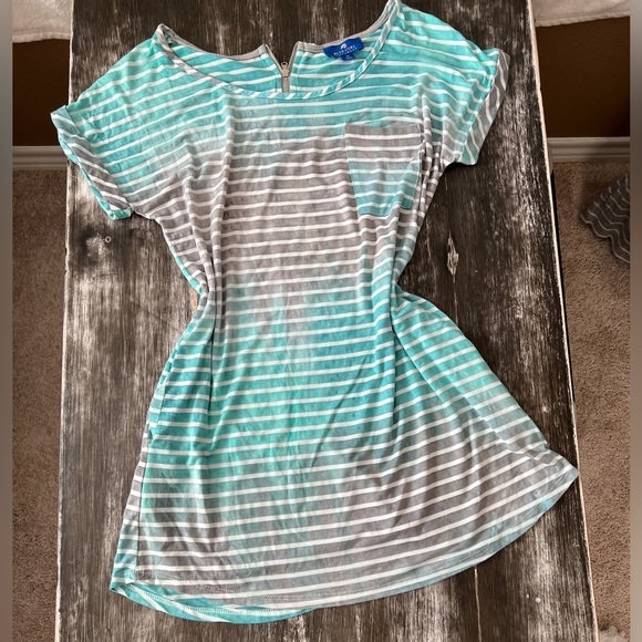 NWOT BLUE CURL Beachwear cover up or wear as a dress π¦ size small - Picture 1 of 11